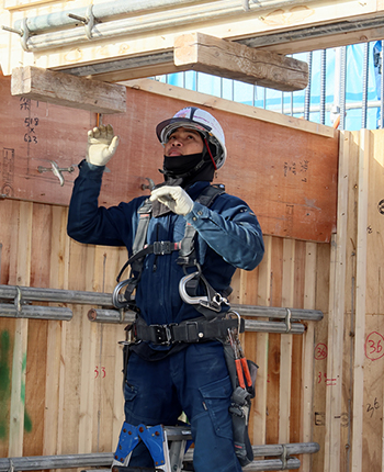 誠実な仕事を。